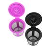 2pcs Reusable Coffee Pods Coffee Filters Refillable Coffee Pod Capsules with Brush Spoon