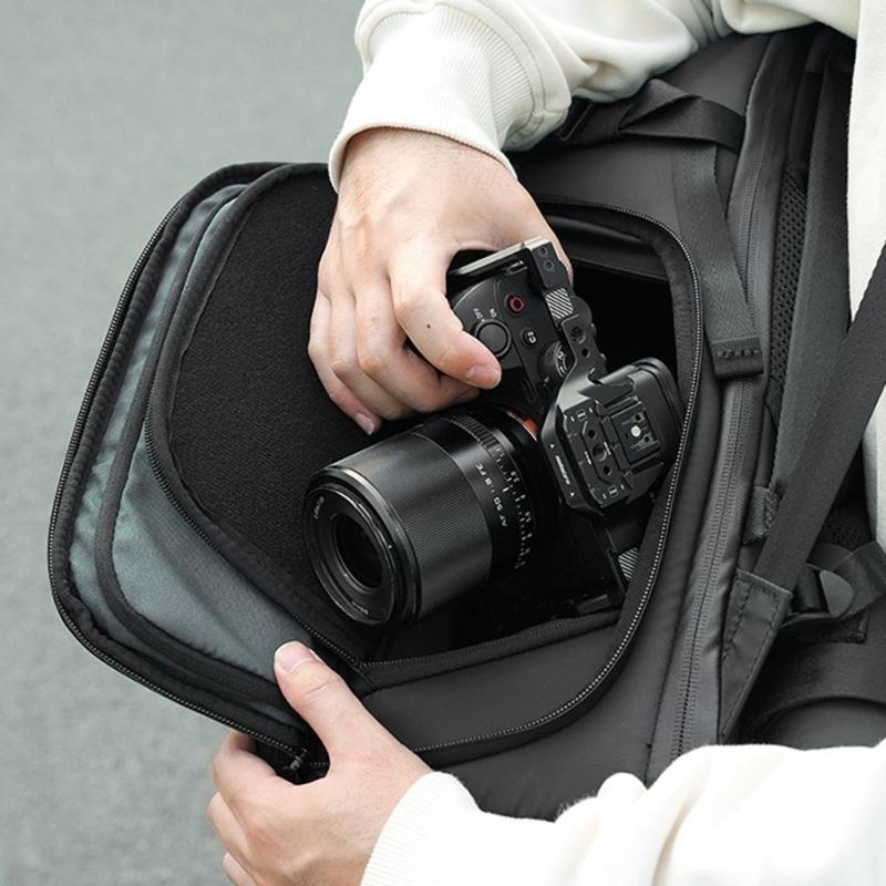 Waterproof DSLR Camera Insert Bag with Adjustable Compartments for Lens Protections Storage Pockets for Photographers