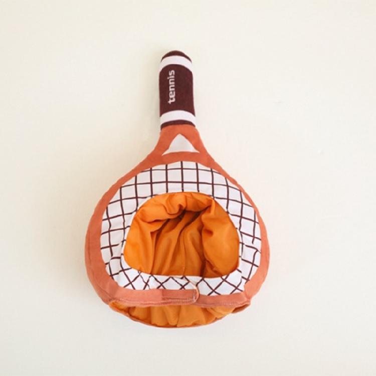 Funny Adult Stuffed Tennis Racket Shape Hat Christmas Headwear Women Teen Carnivals Party Gift Birthday Christmas Hat