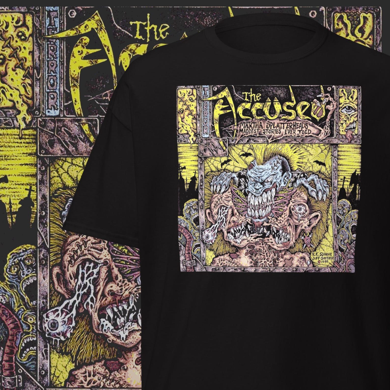 The Accused T-Shirt Crossover Thrash Metal Band Merch 4XL