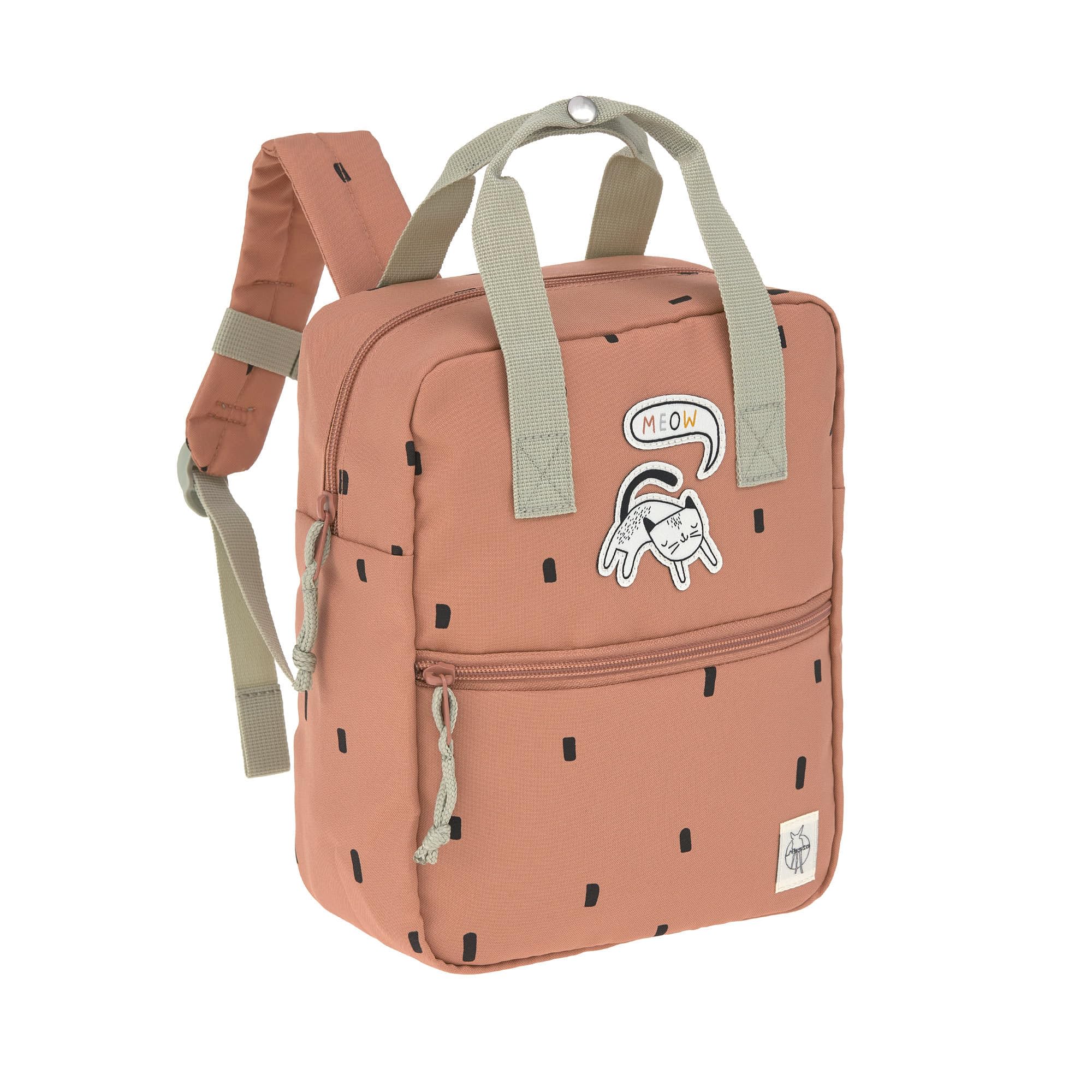 

LASSIGG Mini Square Backpack Happy Prints Mini Square Backpack [LASSIG]