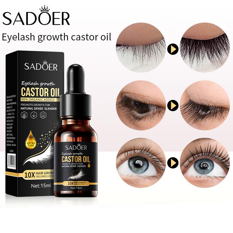 Wimpern Liquid Öl Rizinusöl Wimpern Essenz Wimpernverdichtung & -verlängerung Wimpern Liquid Wimpernwachstum Liquid Augen Make-up