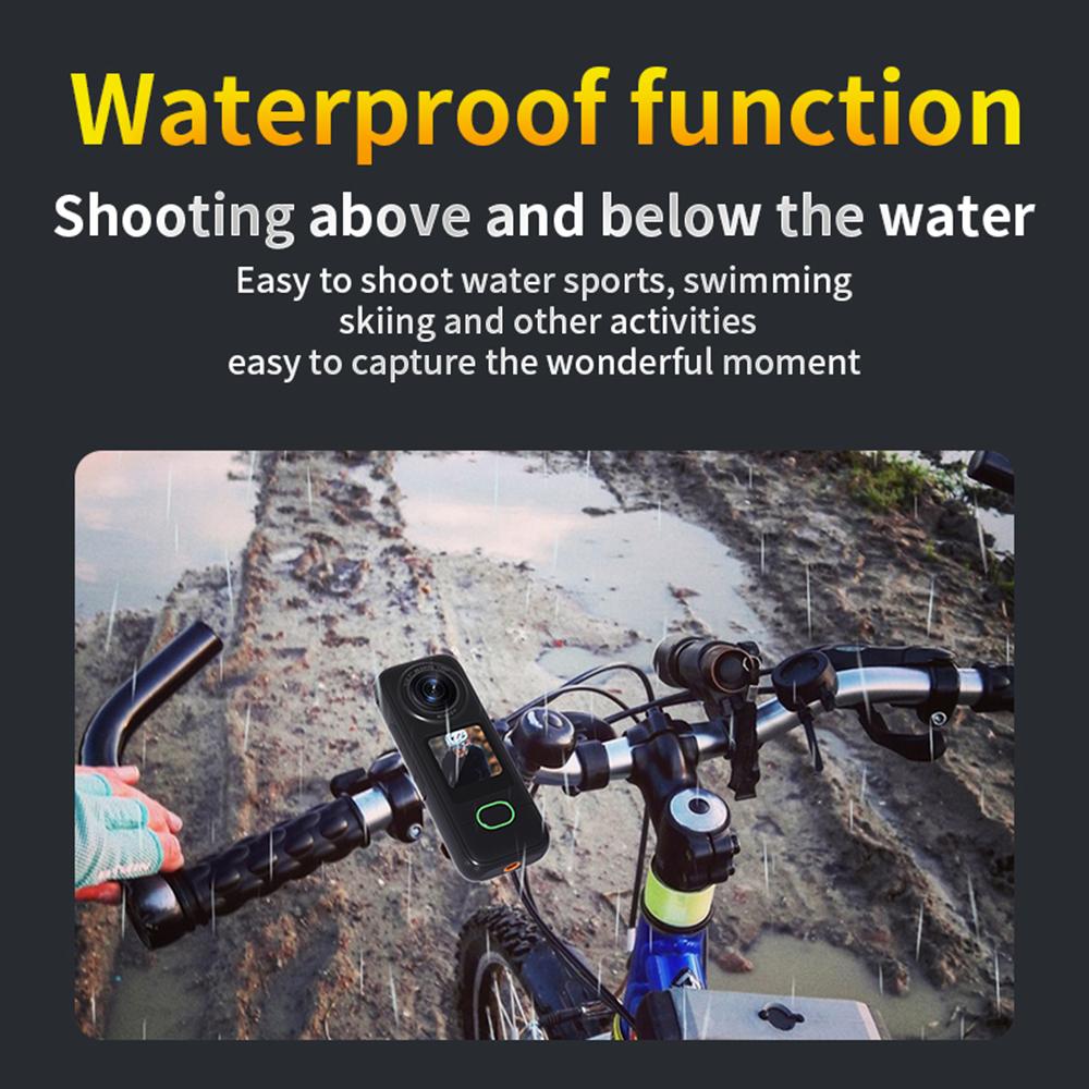 4K Actionkamera WiFi Sportkamera 150 graders vidvinkelobjektiv 1,4 tums pekskärm Anti-skak