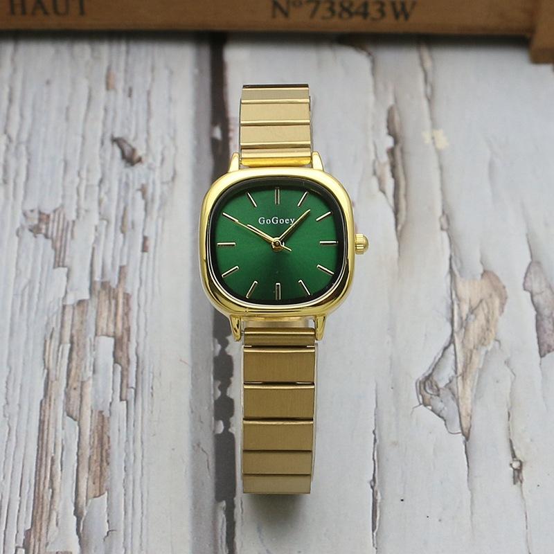 New Luxury Ladies Quartz Watch Fashion Simple Gold Women Stainless Steel Clock Wristwatches Gifts Montre Femme