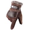 Winterhandschuhe für Herren, Touchscreen, warme Freizeithandschuhe, Fäustlinge für Herren, Outdoor-Sport, Vollfinger-Einfarbig