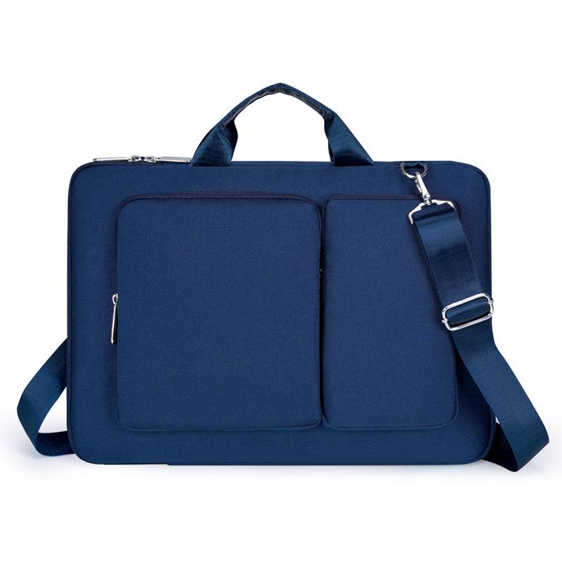 TS JYL laptop bag,Multi-compartment Laptop Bag Multi-functional Handheld Fashion Gaming Single Shoulder Bag 14 inches синий