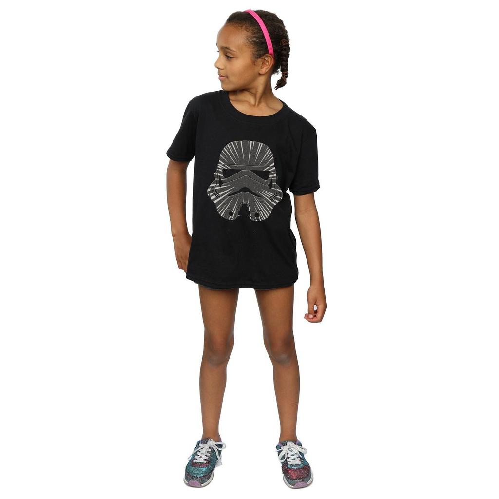 Star Wars Girls Stormtrooper Lightspeed Cotton T-Shirt