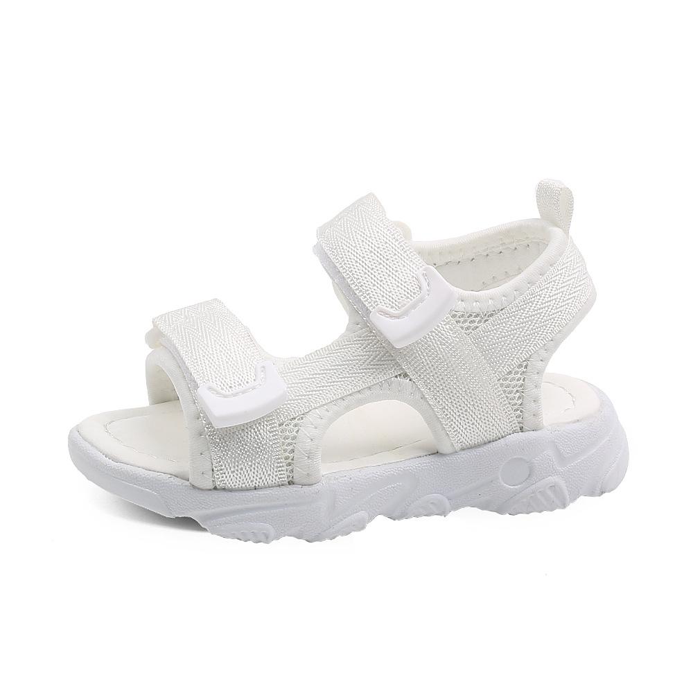 Summer Beach Sandals for Boys Korean Style Fashion Children Footwear Canvas Anti-slippery Soft-soled Kids Shoes Girl H04173