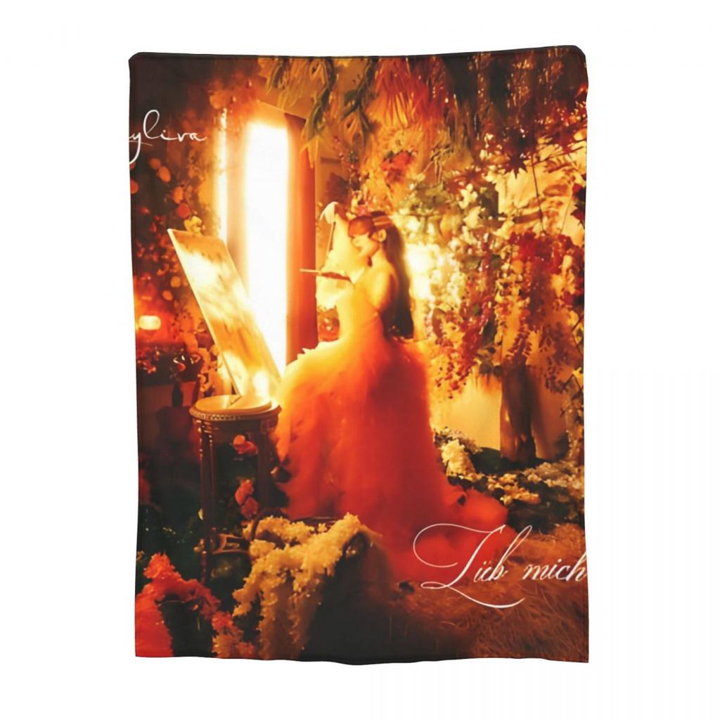 Ayliva Singer and Musician Gift Blanket For Men Women Album Cover Super Soft Cozy Throw Blankets for Couch Multi-size