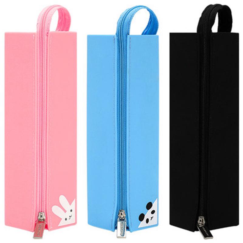 

Creative Silicone Pencil Case and Makeup Storage Bag for Students and Girls