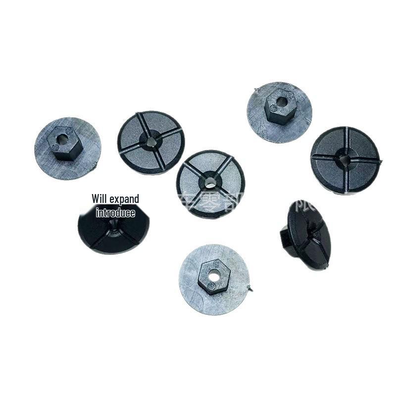 

Mercedes-Benz W201/W124 190D 260 Threadless Plastic Nut Clip Accessory Clear Plastic