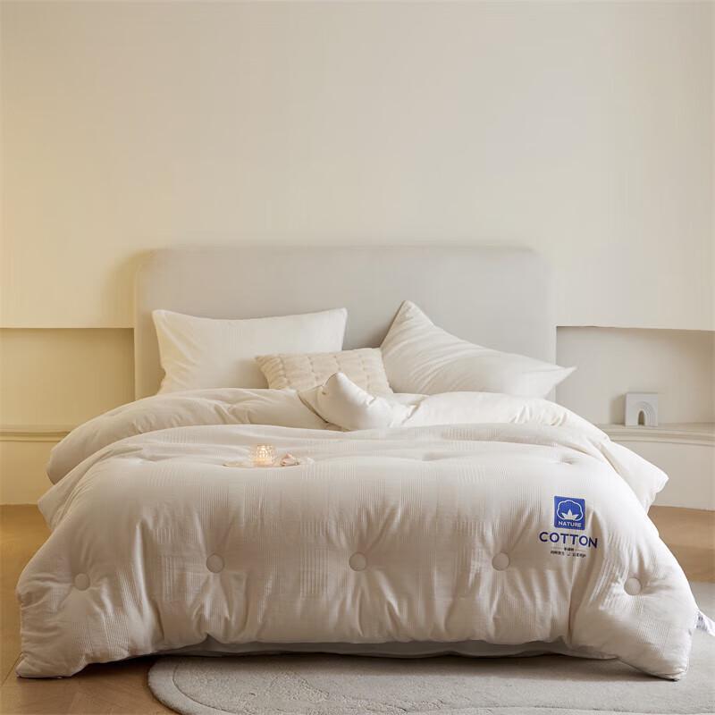 Fang'en Winter Warme Sojabohnenfaser Jacquard Steppdecke