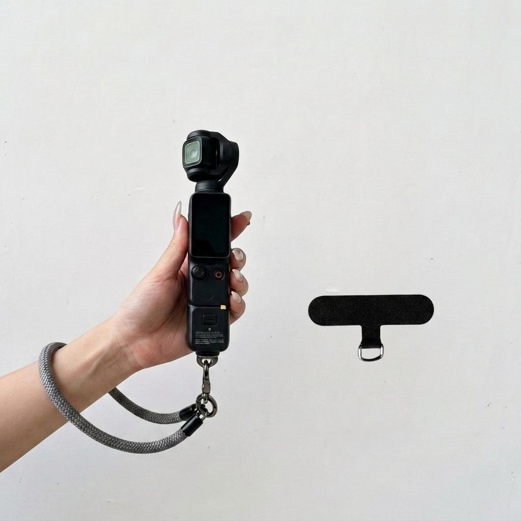 DJI Osmo Pocket 4 Wrist Lanyard: 3rd Gen High-End Camera Case & Short Strap