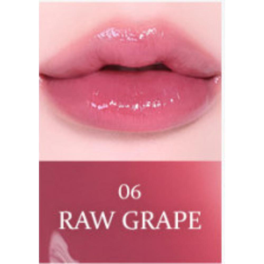hince Raw Glow Gel Tint 4ml (25 Colors) Long-Lasting High-Shine Lip Glow