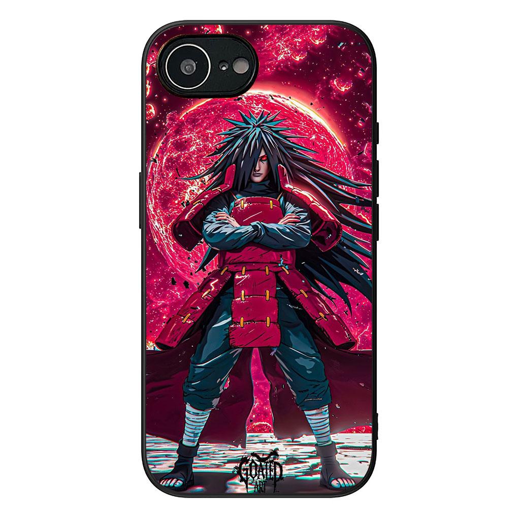 Madaras Uchiha Akatsuki Narutos Phone Cover for Apple iPhone 13 12 Mini XS 11 Pro Max 7 8 Plus + XR SE 2022 2020 SE3 Soft Case