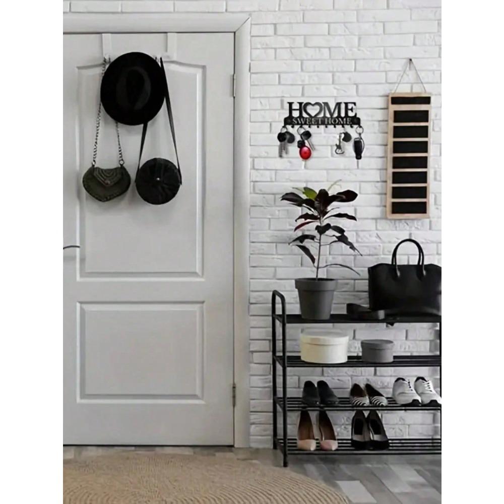 Vintage Metal Wall Mounted Key Holder for Home Entryway Kitchen Workplace