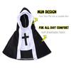 Funny Dog Cat Nun Costume Clothes Cute Puppy Cross Dress Cosplay Suit Halloween Christmas Pet Outfits For Small Big Dogs Cats