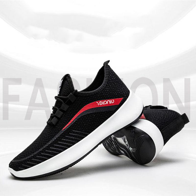 

Весенне-летняя дышащая спортивная обувь, повседневная обувь, кроссовки с мягкой подошвой, обувь для влюбленных 44 чёрный
