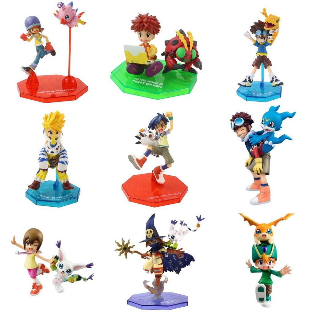 Premium Quality Digimon Digital Monster Action Figure Toys Yagami Taichi Agumon Collectible