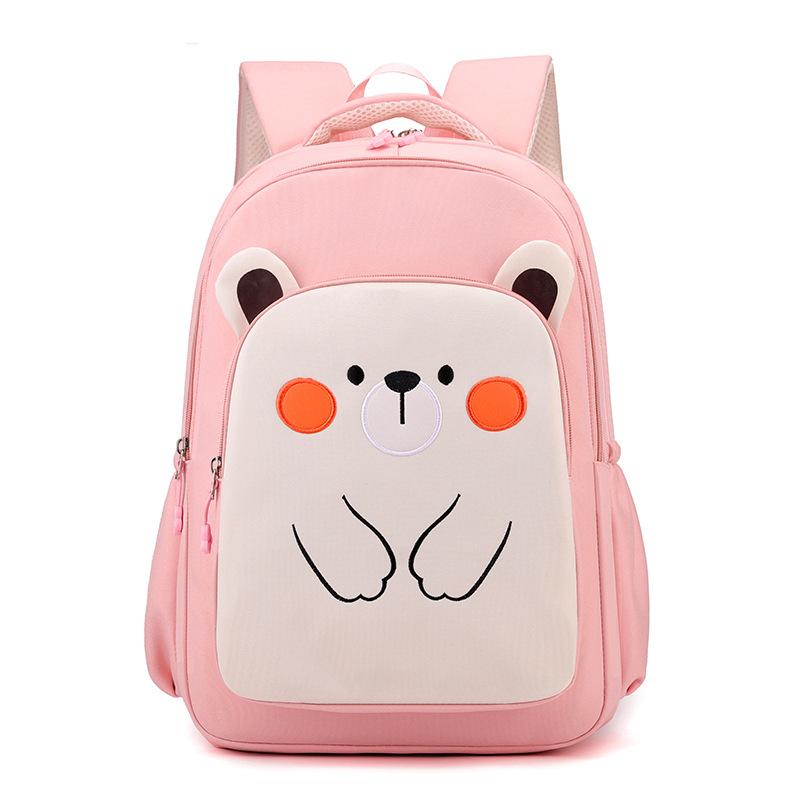 Children's school bag backpack Cartoon lightweight fashion large capacity tutoring bag Girls primary school bag