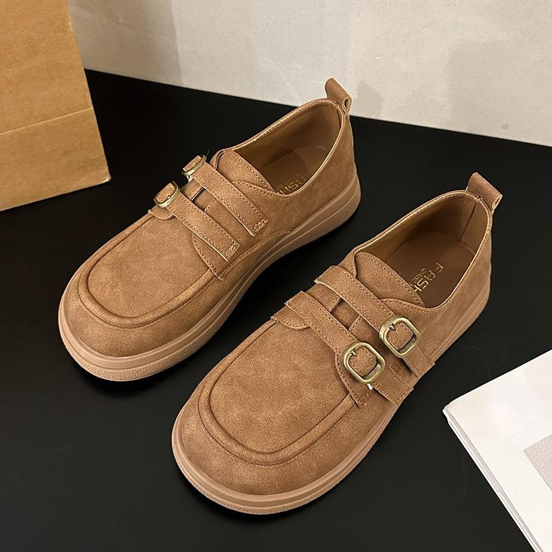 Students Thick Soles Single Shoe Children's   Princess Shoes