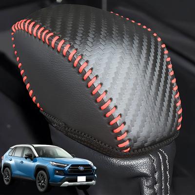 Mellbo Neue RAV4 XA50 Serie Schaltknaufabdeckung, Zubehör, Kein Handnähen, Einfach Aufstecken