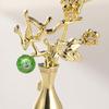 Bo Xin Yun Retro Zirconia Vase Brooch: Artistic Plum Blossom Corsage for Clothing Accessories