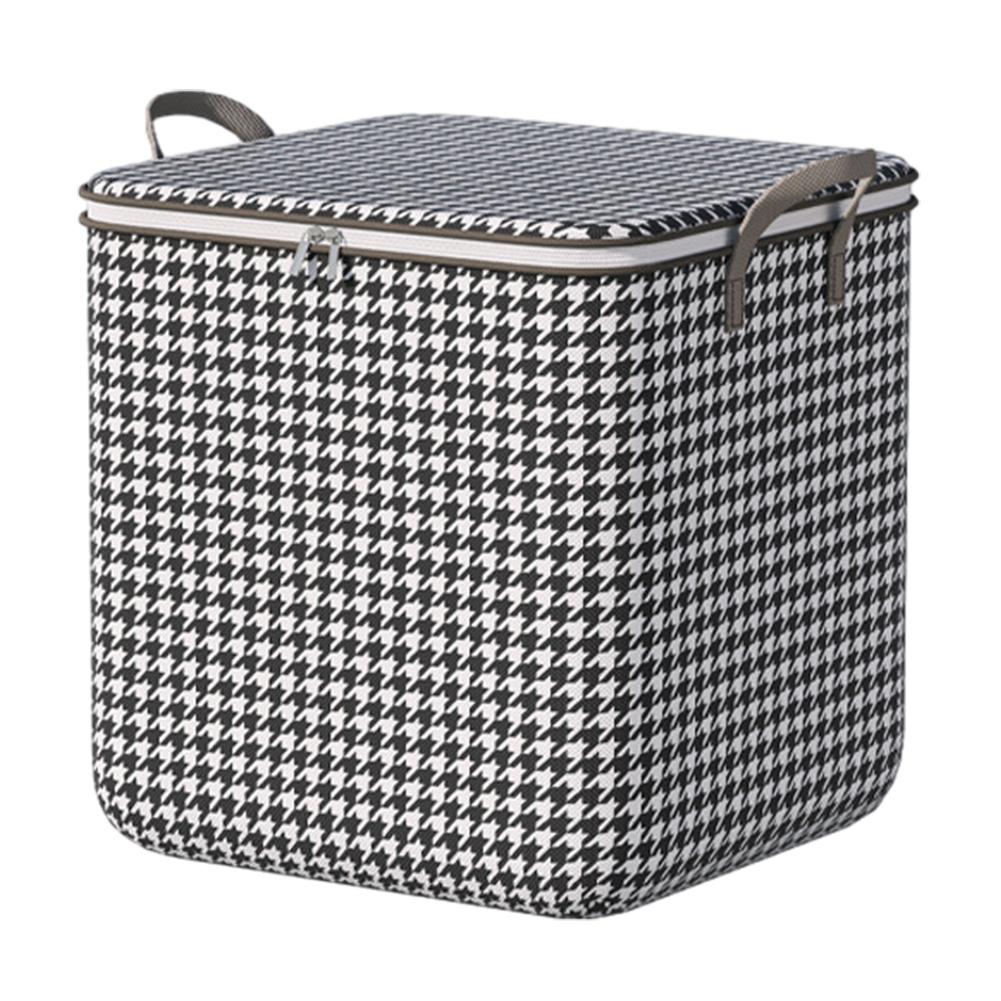 

100/140/180L Large Blanket Container Clear Window Foldable Blanket Storage Bag Dustproof for Bedding Comforters/Blankets/Pillows