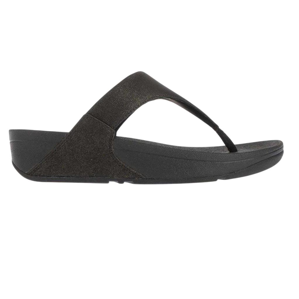 Fit Flop Damen Lulu Glitzer Zehentrenner Keilabsatz Sandalen