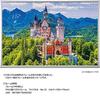 Yanoman (Yanoman) [Made in Japan] 1000-Piece Jigsaw Puzzle: Overseas Landscapes, Medieval Admiration for Neuschwanstein Castle (50x75cm) 10-1437, Incl