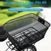 Dicker Eisendraht Mountainbike Hinterrad-Aufbewahrungskörbe Universelles Fahrrad Feste Rucksackaufbewahrung