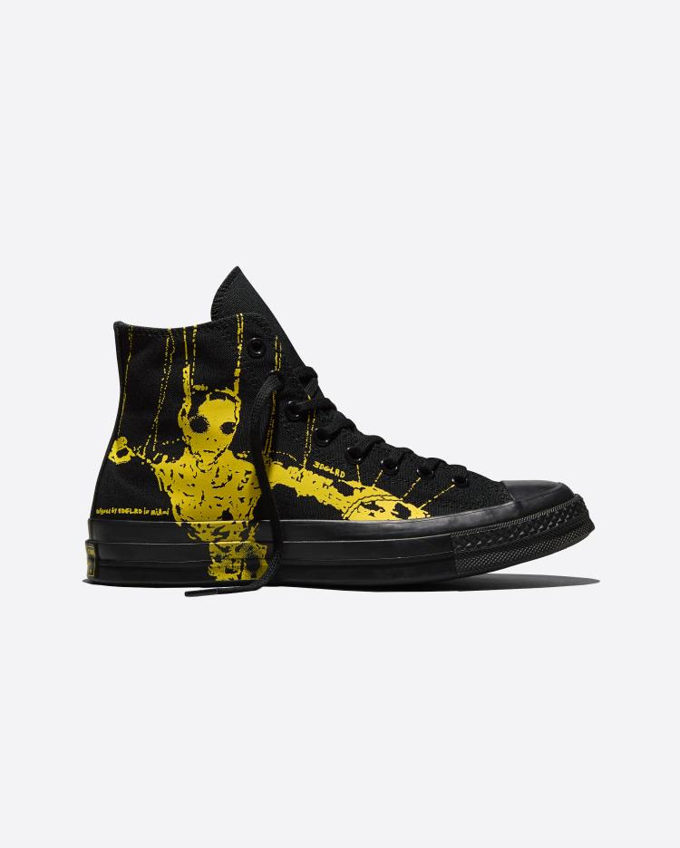 EDGLRD x Converse Chuck 70 Hi Черный Желтый 41