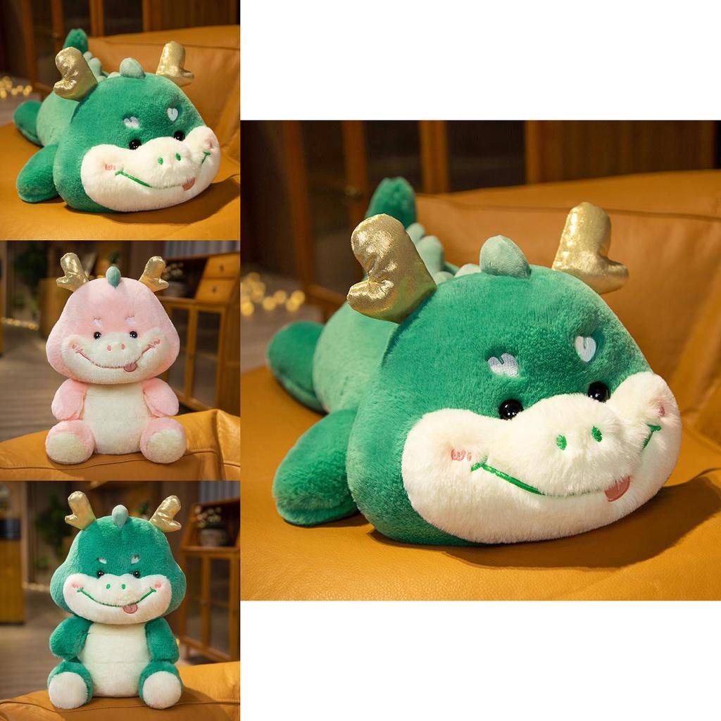 Cute Lucky Dragon Plush Toy Soft And Skin-friendly Dragon Doll For Good Luck And Year Of The Dragon Dcor Wholesale Authorized