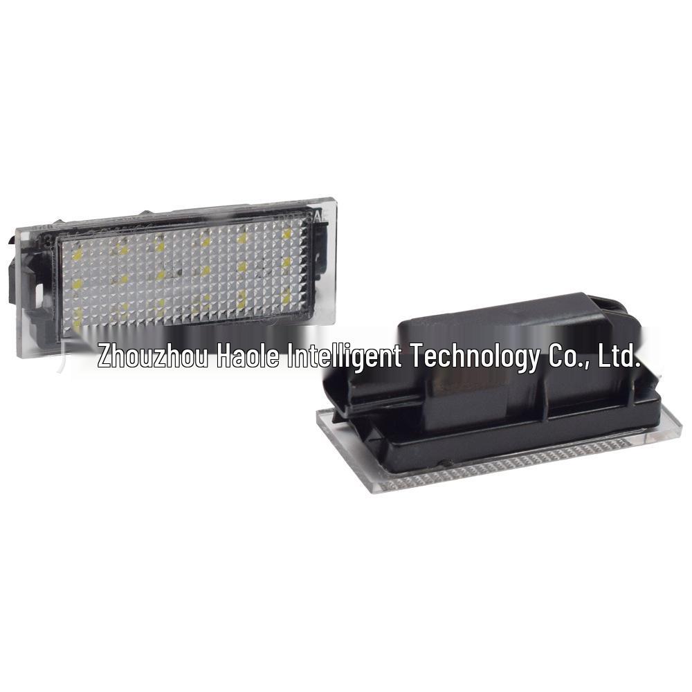 License Plate Light for Renault Megane, Laguna, Koleos, and Clio Tailgate