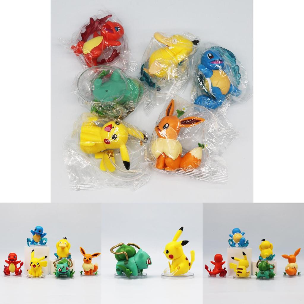 Pokemon Psyduck Bulbasaur Charmander Squirtle Eevee Model For Fans And Collectors