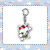 Set of 6 Dandadan Turbo Babaa Acrylic Moe Dandadan Cute Bag Small Birthday Unofficial of 6 Keychains, Keychains, Goods, Maneki-neko (Lucky Cat)