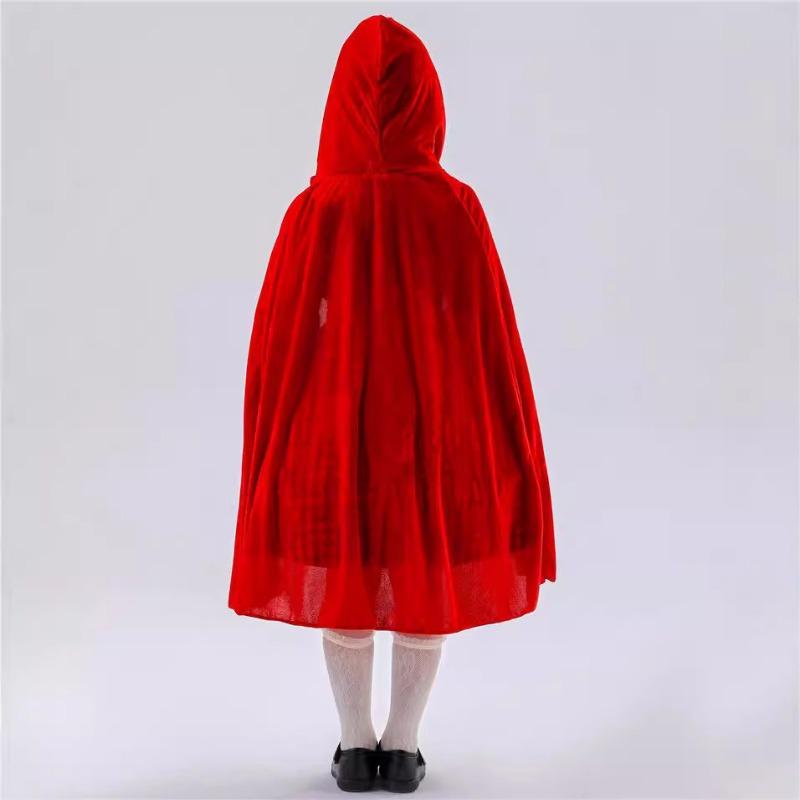 Halloween Children's Little Red Riding Hood Big Bad Wolf Costume, Stage Role-playing Costume