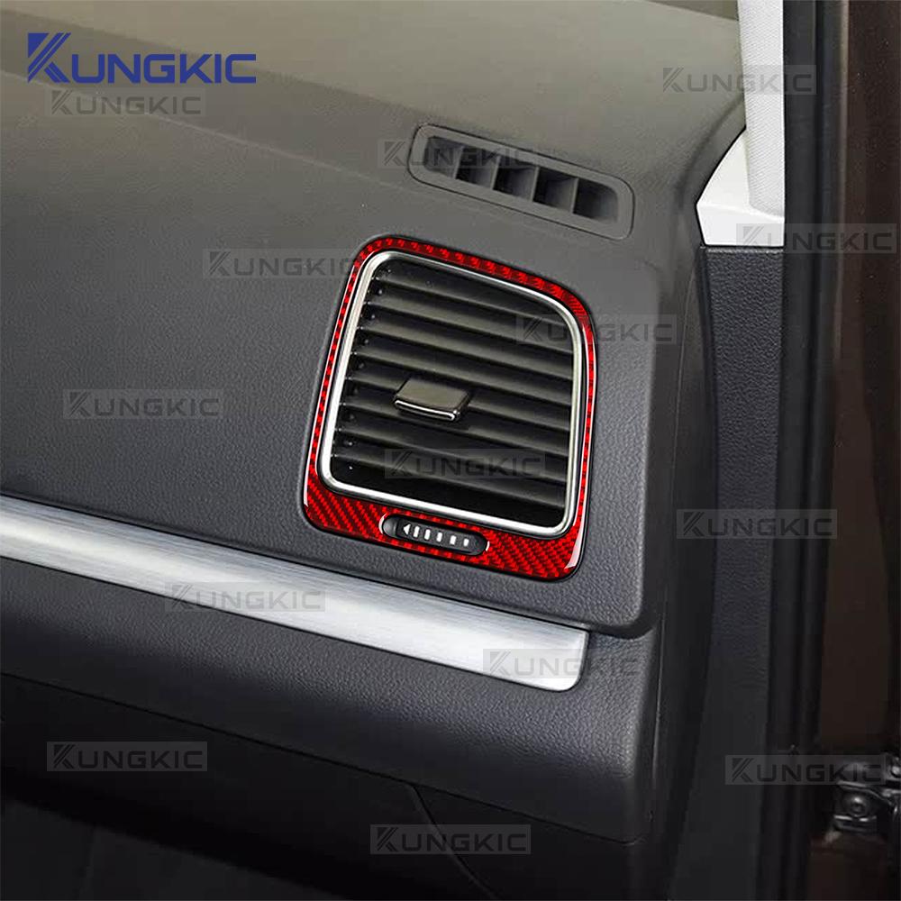 Carbon Fiber Style Interior Sticker for Volkswagen Sharan 7N Center Console 2010-2023