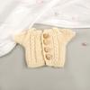 DIY Mini Strickpullover 20cm Puppe Puppe Anzieh mehrere Stile Puppe Pullover Baumwolle Puppe