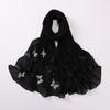 Malaysia Scarf Pearl Silk Headscarf Islamic Clothing Turbans Satin Hijab  For Women