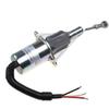 1821019C91 Fuel Shut Off Solenoid 12V for Navistar Engine Fuel Injection Control Shut Down Solenoid Valve Assembly