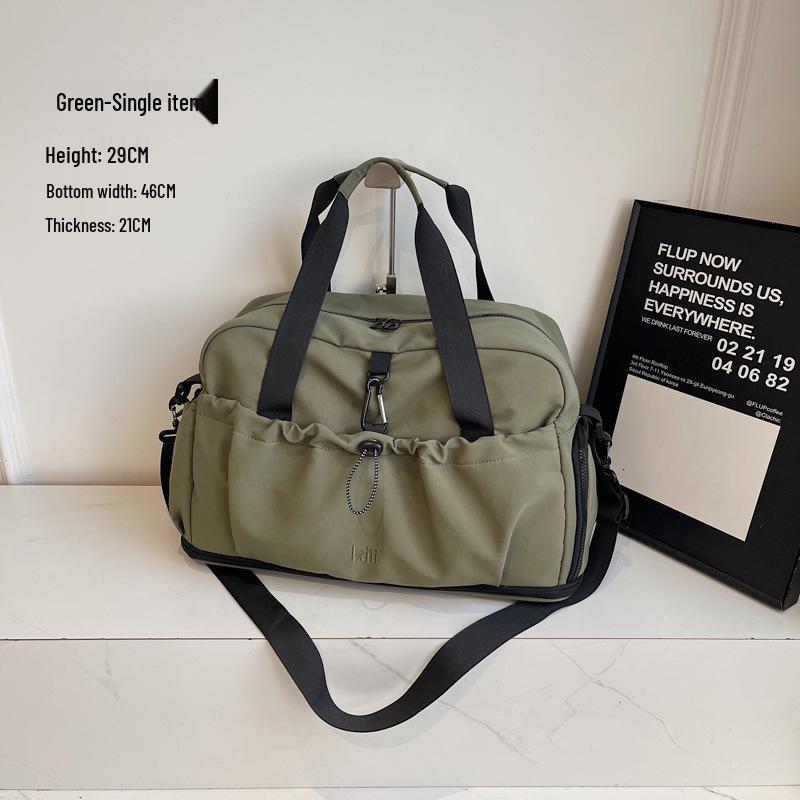 

Women s Versatile Travel Fitness Crossbody Bag - Large Capacity Shoulder Tote зелений