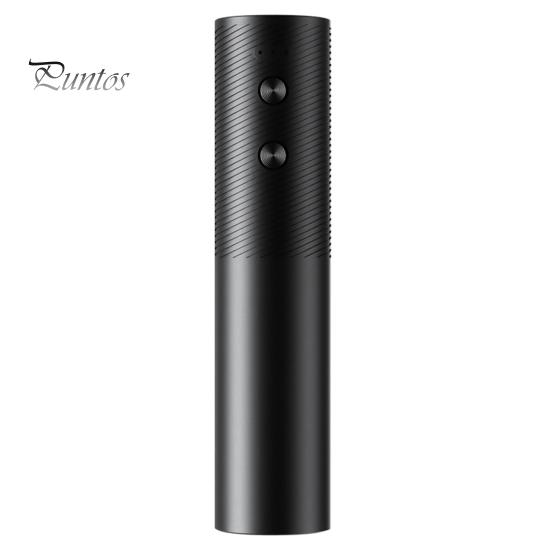 

Электрический штопор для вина, автоматический штопор для бутылок вина, перезаряжаемый, кнопка с одним нажатием, для извлечения винных пробок для любителей вина чёрный