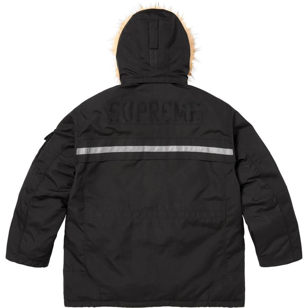 Supreme Cordura Snorkel Coat Black