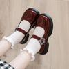 Girls' Leather Shoes 2025 Spring and Autumn New Children's Soft-soled Princess Shoes Little Girl Baby Middle-aged and Older Children's Performance