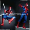 In Stock Ct Toys Spiderman Figure Mafex 185 The Amazing Spider-Man Shf Anime Action Figure  Gifts Toys