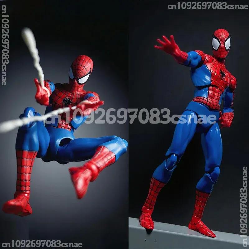 In Stock Ct Toys Spiderman Figure Mafex 185 The Amazing Spider-Man Shf Anime Action Figure  Gifts Toys