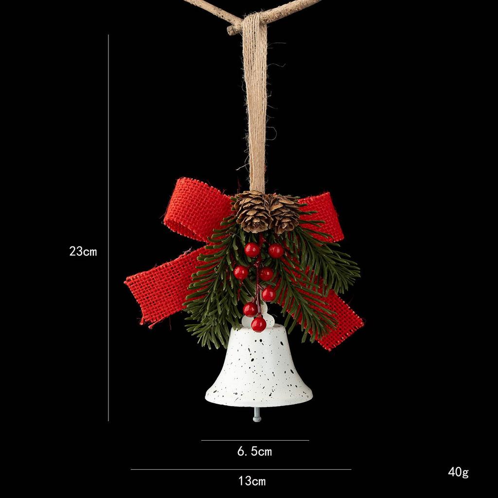 Nordic Christmas Bell Pendant for Door or Car Hanging - Christmas Eve Gift