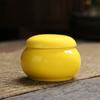 8 Colors Mini Tea Box Glazed Ceramic Jar Storage Boxes Pottery Airtight Coffee Kitchen Food Pots Ointment