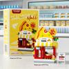 Mekensm Micro-Particle Building Blocks Educational Vending Cart Model Toy for Kids